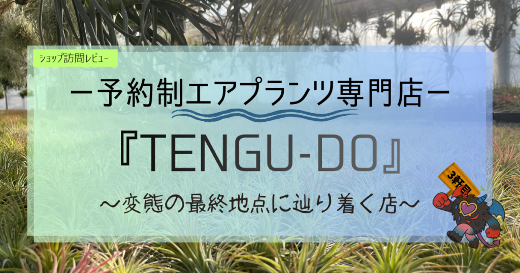 TENGU-DO紹介｜九州の植物ショップ紹介
