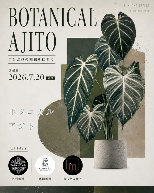 九州植物イベント紹介｜ボタニカルアジト